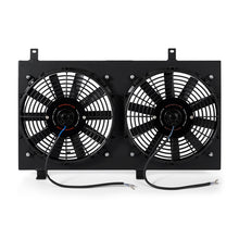 Load image into Gallery viewer, Mishimoto 04-08 Mazda RX8 Aluminum Fan Shroud Black - MMFS-RX8-04BK
