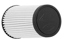 Load image into Gallery viewer, AEM Dryflow Conical Air Filter 2.75in Flange ID / 6in Base OD / 5.125in Top OD / 9.125in Height - 21-2029BF