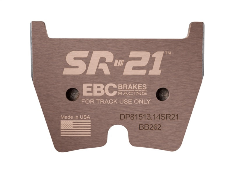 EBC Racing 15-16 Audi RS3 8V 2.5T SR-21 Sintered Race Front Brake Pads - DP81513.14SR21