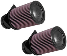 Load image into Gallery viewer, K&amp;N 2014-2015 Audi R8 V10-5.2L F/I Drop In Air Filter (2 Per Box) - E-0658
