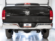 Load image into Gallery viewer, AWE Tuning 09-18 RAM 1500 5.7L (w/o Cutout) 0FG Dual Rear Exit Cat-Back Exhaust - Diamond Black Tips - 3015-33104