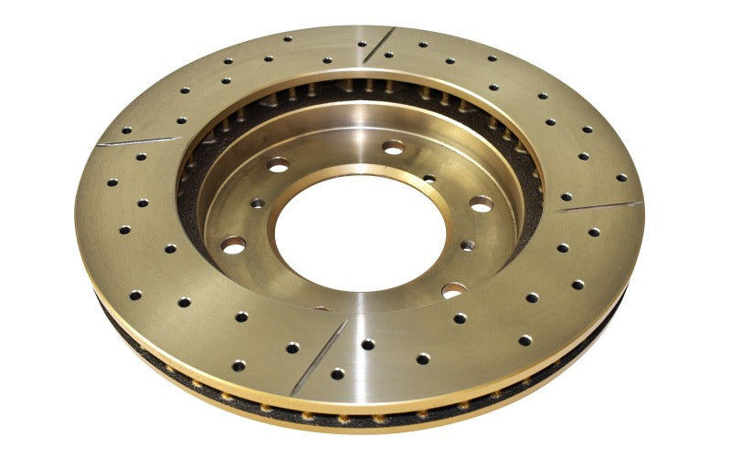 DBA 15-18 Subaru Legacy 2.5i Front Drilled & Slotted Street Series Rotor - DBA660X