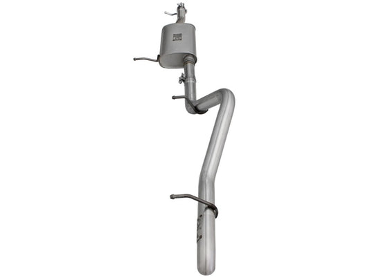 aFe Scorpion Exhaust System, Cat Back Aluminized Hi-Tuck 07-14 Jeep Wrangler JK Unlimited V6 3.6/3.8 - 49-08040