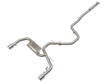 Load image into Gallery viewer, aFe Takeda 22-23 Hyundai Elantra N L4-2.0L (t) 3in 304 SS Cat-Back Exhaust w/ Polished Tips - 49-37028-P