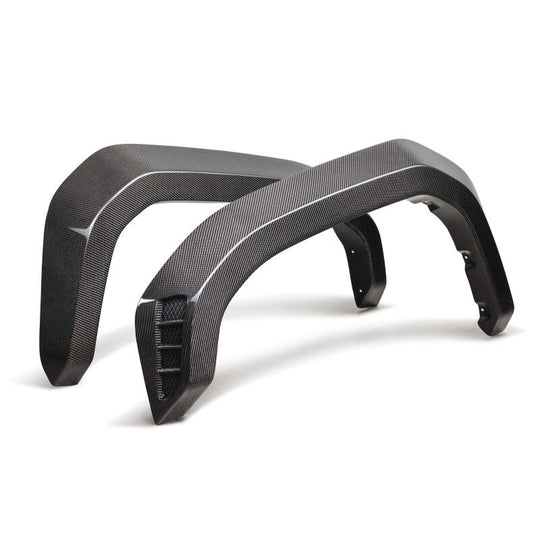Seibon 2024 Toyota Tacoma TRD PRO Front Carbon Fiber Fender Flares - FLR24TYTA-F