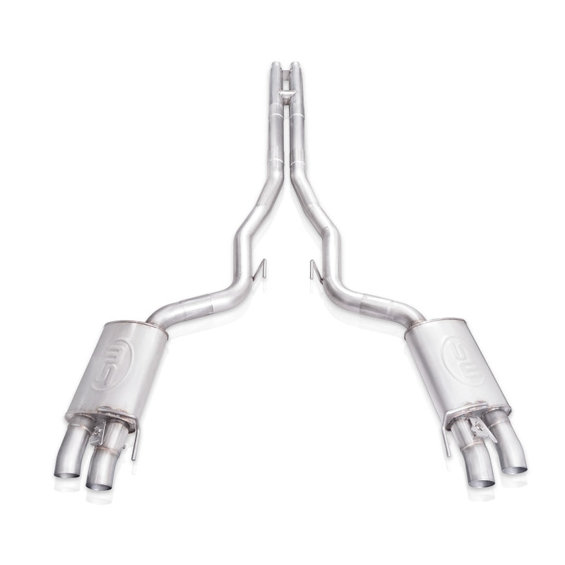 Stainless Works 2015+ Ford Shelby GT350 Legend Factory Connect H-Pipe Catback Exhaust w/Valves - GT350CBHFCL