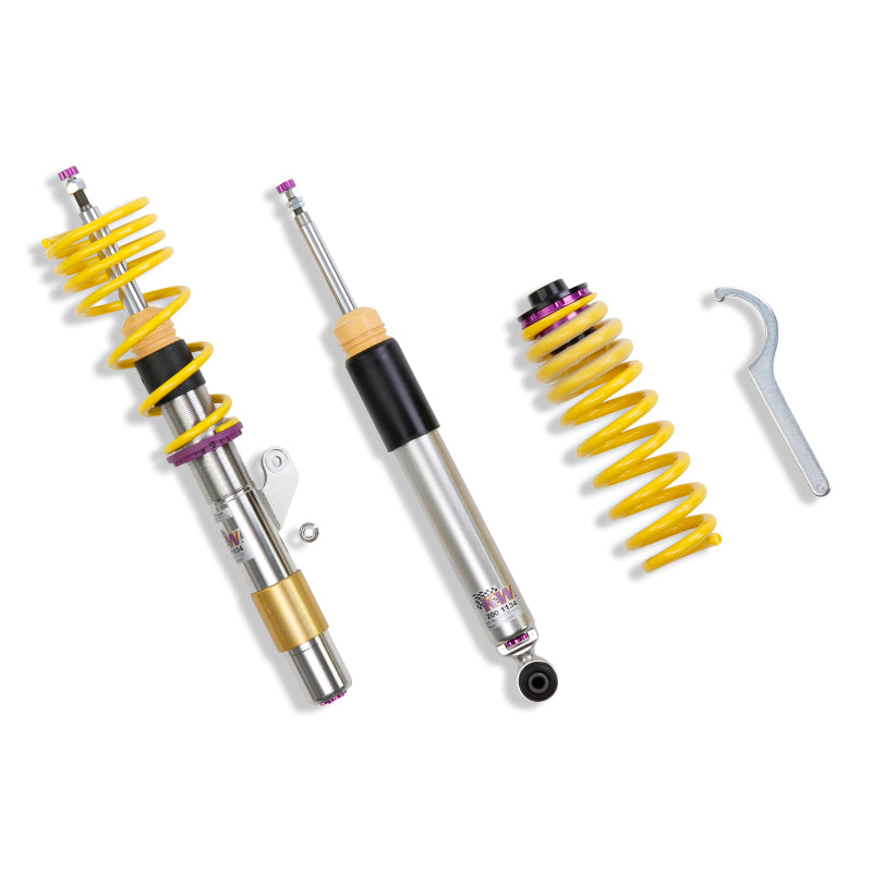 KW Coilover Kit V3 BMW 12+ 3 Series 4cyl F30 w/o Electronic Suspension - 3522000D