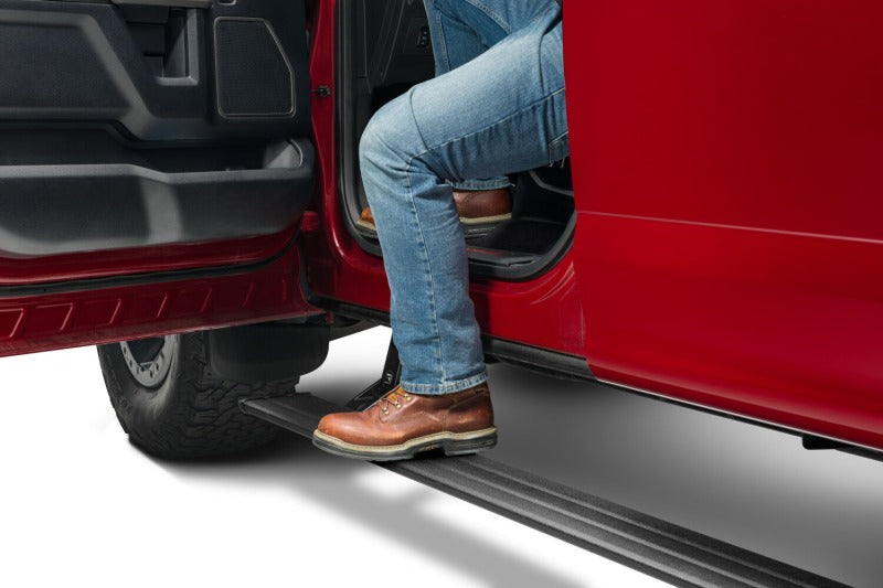 AMP Research 19-23 Ford Ranger / 21-23 Ford Bronco (Excl. Raptor) Smart Series PowerStep - Black - 86140-01A