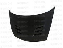 Load image into Gallery viewer, Seibon 06-10 Honda Civic 4 Door JDM / Acura CSX (FD1/2/3/5) TS-Style Carbon Fiber Hood - HD0607HDCV4DJ-TS