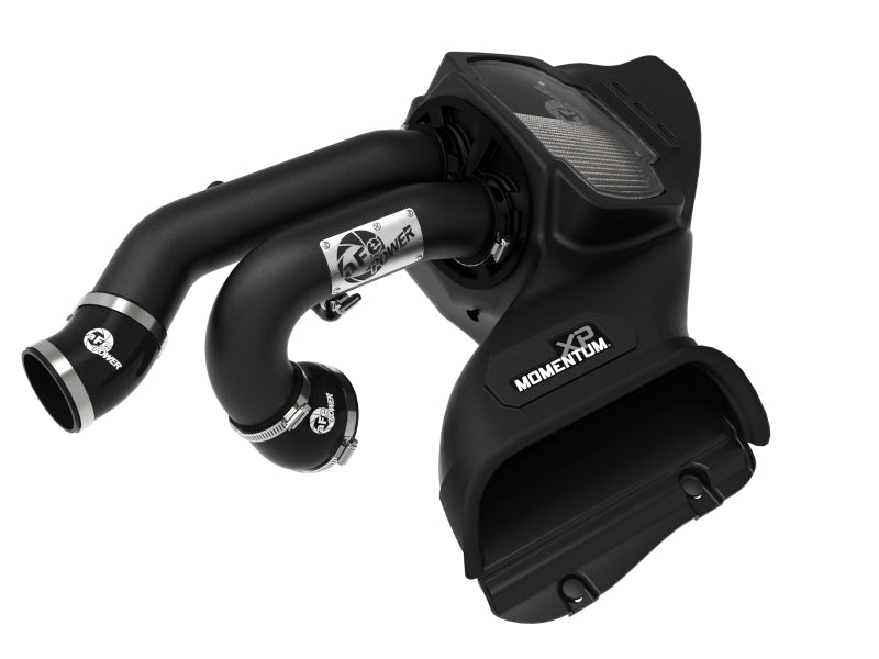 aFe 21-22 Ford F-150 Raptor V6-3.5L(tt) Momentum XP Cold Air Intake System Blk w/ Pro Dry S Filter - 50-30072D