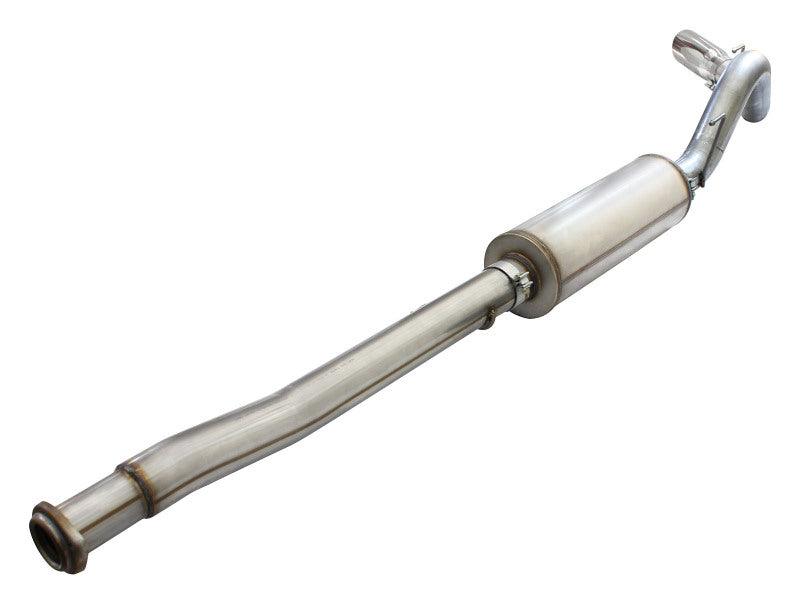 aFe MACHForce XP SS Exhaust 4in Cat-Back w/ Polish Tip 2015 Ford F-150 EcoBoost V6 2.7/3.5Ltt - 49-43069-P