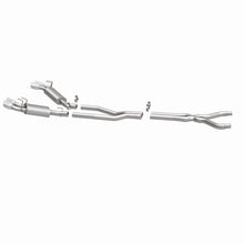Load image into Gallery viewer, MagnaFlow 13 Chevy Camaro V8 6.2L S/C Quad Split Rear Exit Cat Back Perf Exhaust - 15053