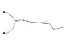 Load image into Gallery viewer, aFe 17-19 Audi A4 (B9) MACH Force-Xp 3in to 2.5in 304 SS Cat-Back Exhaust System-Dual Carbon Tips