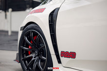 Load image into Gallery viewer, Seibon 17-18 Honda Civic Type-R Carbon Fiber Fender Ducts (Pair) - FD17HDCVR