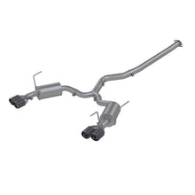 Load image into Gallery viewer, MBRP 15-19 Subaru WRX 2.0L/STI 2.5L 3in Dual Split Rear Exit w/ 3.5in CF Tips - T304 Street Version - S48003CF
