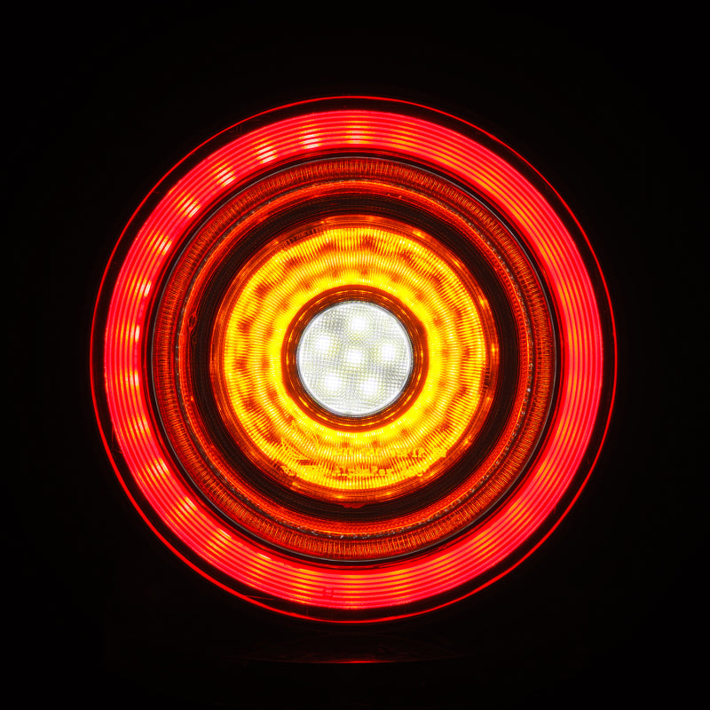 AlphaRex 10-15 Ferrari 458 NOVA-Series Prismatic LED Tail Lights Red Smoke - 668003