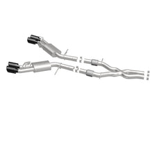 Load image into Gallery viewer, MagnaFlow SYS Cat-Back 2015-2017 Cadillac CTS-V 6.2L Quad 4in Carbon Fiber Tips - 19011