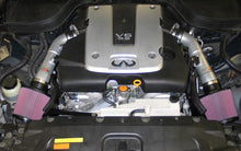 Load image into Gallery viewer, K&amp;N 07-08 G35 Dual Silver Typhoon Short Ram Intakes - 69-7082TS