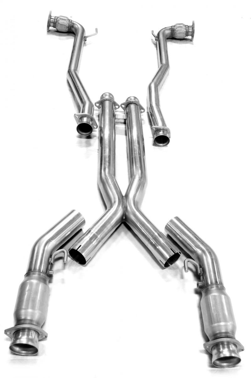 Kooks 08-09 Pontiac G8 GT/GXP LS2/LS3 6.0L/6.2L 3in In x 2 1/2in OEM Out Cat X Pipe made in SS - 24203200