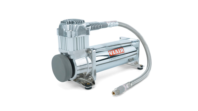 Air Lift 28in FLO Tank w/ Viair 444c Compressor (Incl. Fittings & Tank Mounting Hardware) - 27764