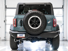 Load image into Gallery viewer, AWE Tuning 2021+ Ford Bronco 0FG Single Rear Exit Exhaust w/Chrome Silver Tip &amp; Bash Guard - 3015-22789
