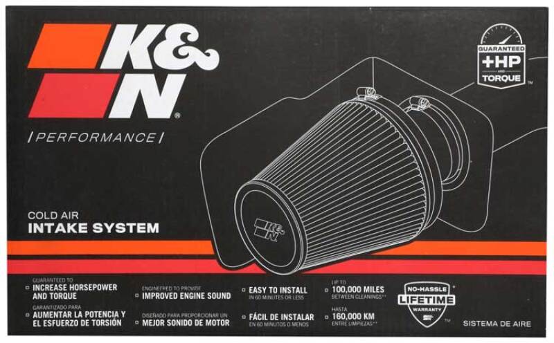 K&N 98-04 Dodge Intrepid V6-2.7L Performance Intake Kit - 57-1523