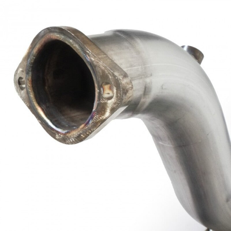 Stainless Works 2017 F-150 Raptor 3.5L 3in Downpipe High-Flow Cats Factory Connection - FTR17DPCAT