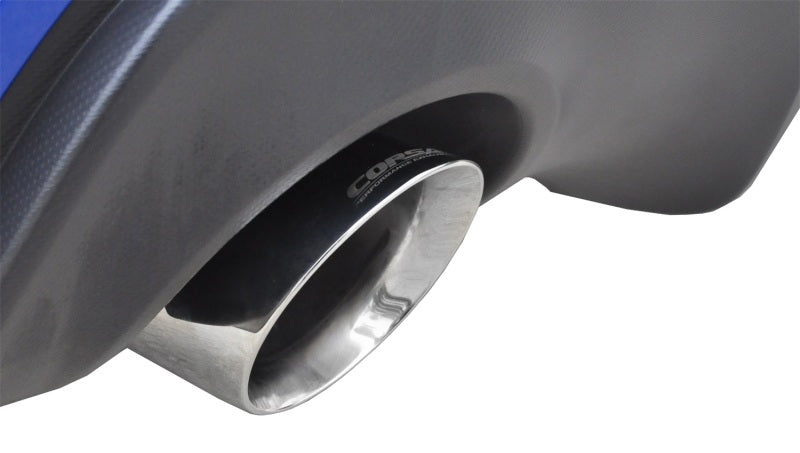 Corsa 2012-2025 Scion FRS / Subaru BRZ Polished Sport Cat-Back Exhaust - 14864