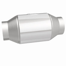 Load image into Gallery viewer, MagnaFlow Premium High Flow Metallic Converter 4in OD - 2.5in In / 2.5in Out - 69006