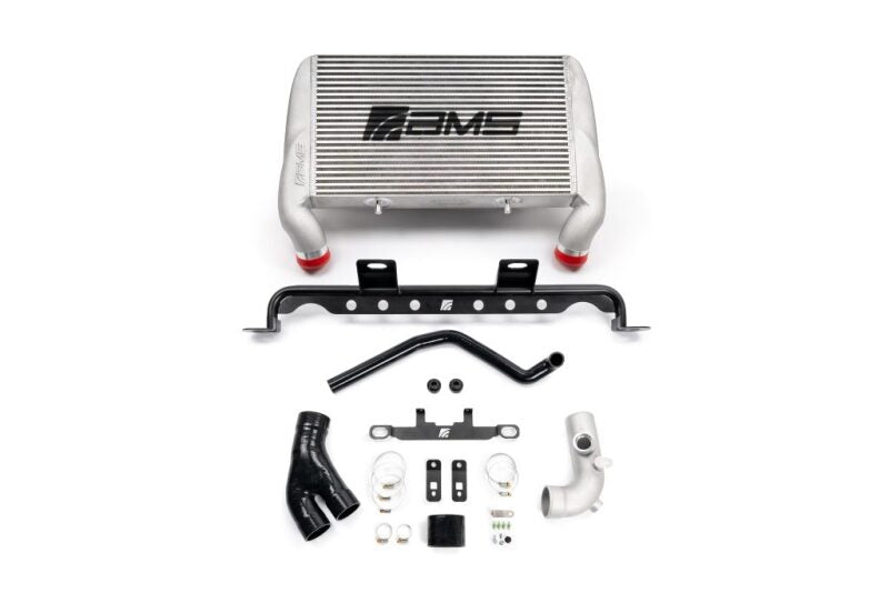 AMS Performance 2017+ Ford F150/Raptor 2.7L/3.5L EcoBoost High Mount Intercooler (Silver w/AMS Logo) - AMS.55.09.0002-1