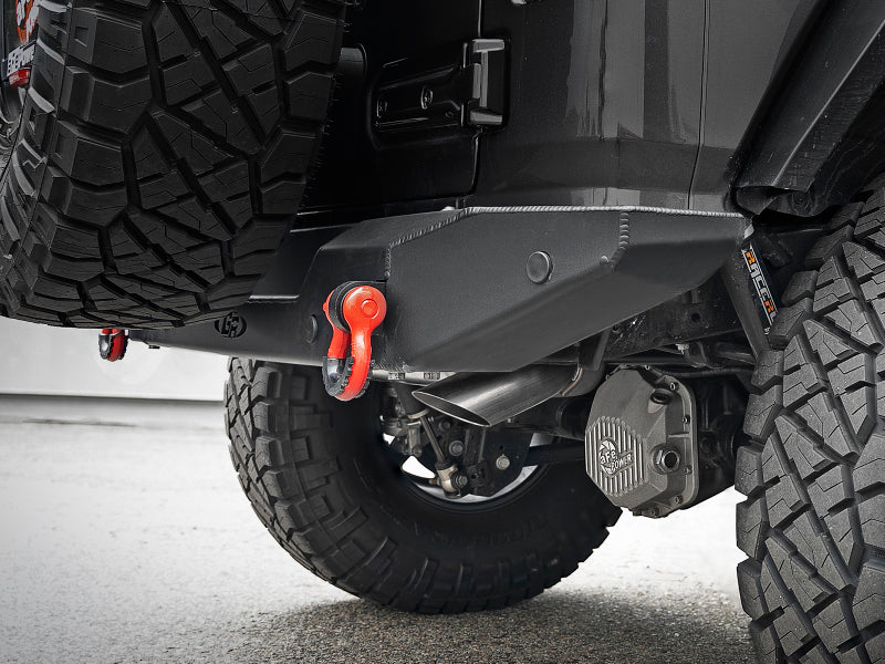 aFe MACHForce XP 18-20 Jeep Wrangler (JL) L4-2.0L (t) 3in 409 SS Cat-Back Hi-Tuck Exhaust - 49-48079