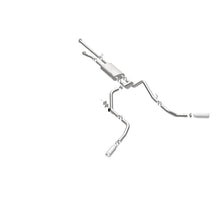 Load image into Gallery viewer, MagnaFlow Cat-Back 10-15 Toyota Tundra SC LB / CC SB 4.6L/5.7L V8 SS 2.5 Dual Split Rear 4in Tip - 19232