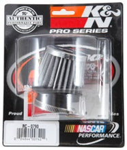 Load image into Gallery viewer, K&amp;N Universal Chrome Filter 1 3/8 inch FLG / 2 1/2 inch Base / 2 inch Top / 2 1/4 inch Height - RC-0790