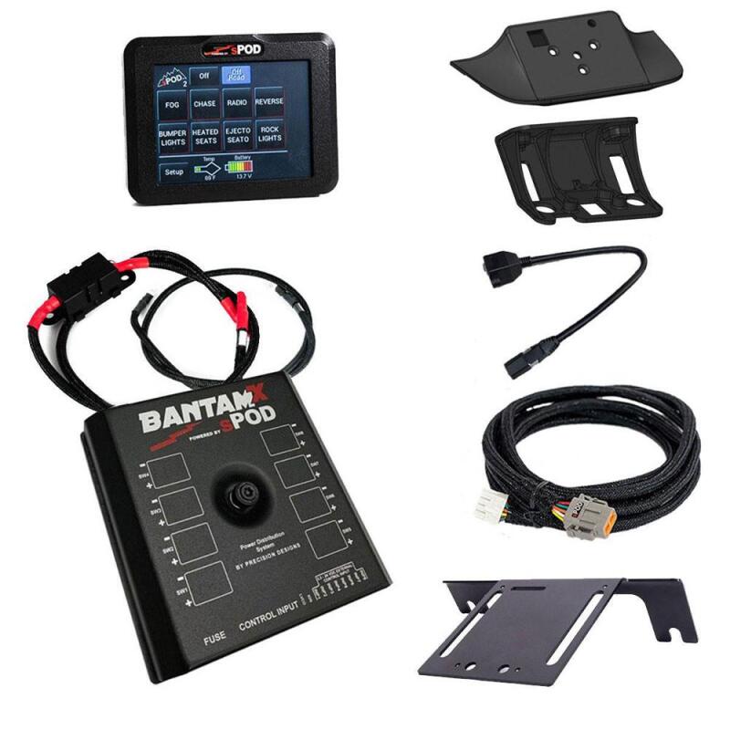 sPOD 2023+ Ford F250/F350 Super Duty BantamX Touchscreen Vehicle Power Management Kit - 870140