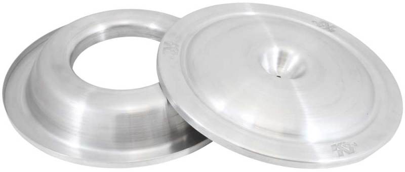 K&N 16in Spun Aluminum Top & Bottom Plate - 85-6852