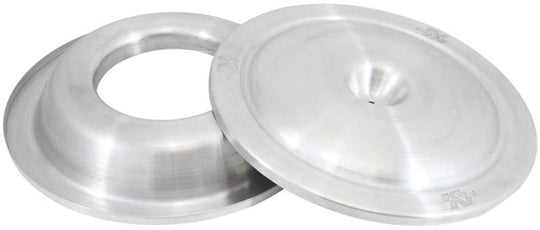 K&N 16in Spun Aluminum Top & Bottom Plate - 85-6852