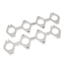 Load image into Gallery viewer, Stainless Works Small Block Ford 4.6L 3V Round Port Header 304SS Exhaust Flanges 1-5/8in Primaries - HF463V163