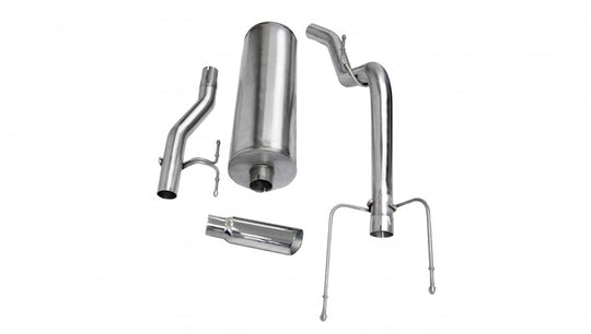 Corsa/dB 03 -03 Dodge Ram Reg. Cab/Short Bed 1500 5.7L V8 Polished Sport Cat-Back Exhaust - 24400