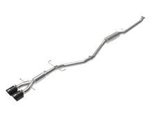 Load image into Gallery viewer, aFe Takeda 2.5in 304SS Cat-Back Exhaust System w/ Black Tips 17-20 Honda Civic Si Sedan I4 1.5L - 49-36619-B