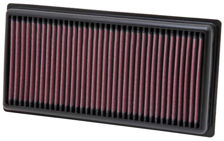 K&N Replacement Air FIlter 10-11 Fiat 500 0.9L L2 / 11 Lancia Ypsilon 0.9L L2 - 33-2981