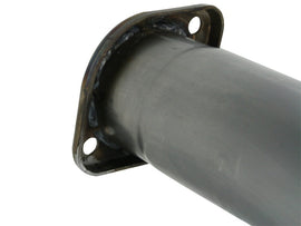 aFe MACHForce XP Exhaust Cat-Back SS-409 4in Polished Tip 11-12 Ford F-150 EcoBoost V6-3.5L (tt) - 49-43041-P