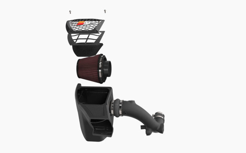 K&N 2021+ Ford Bronco VL4-2.3L F/I AirCharger Performance Intake - 63-2620