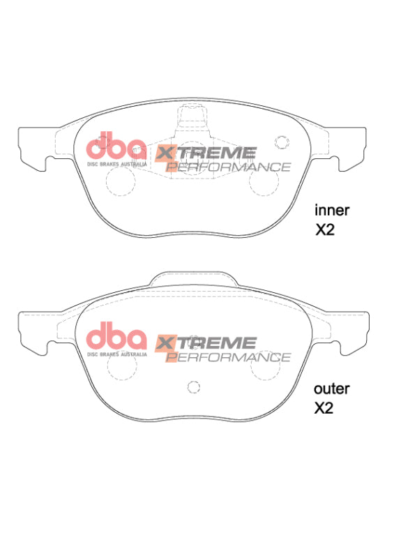 DBA 04-13 Mazda 3 (BK/BL) XP Performance Front Brake Pads - DB1679XP