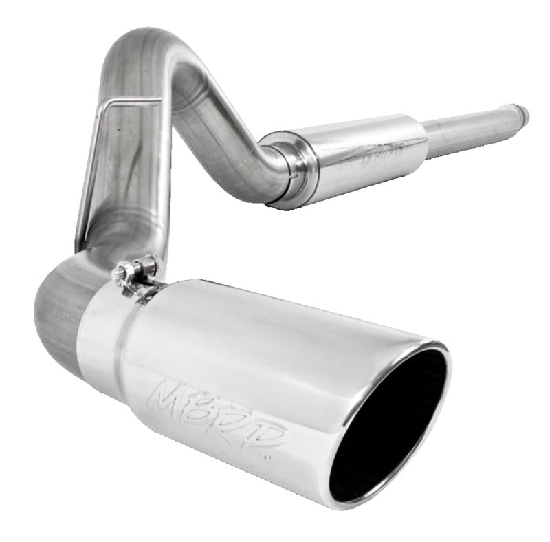 MBRP 11-13 Ford F-250/350/450 6.2L V8 Gas 4in Cat Back Single Side Alum Exhaust System - S5246AL