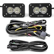 Load image into Gallery viewer, Baja Designs S2 Pro Wide Cornering Pair Flush Mount LED Light Pod Kit - 487807