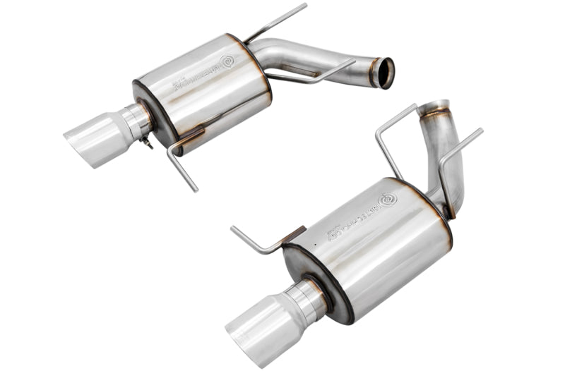 AWE Tuning S197 Mustang GT Axle-Back Exhaust - Touring Edition (Chrome Silver Tips) - 3015-32094