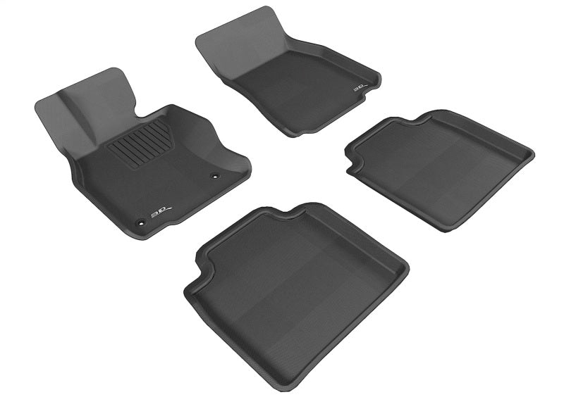 3D MAXpider 08-11 Lexus LS600HL RWD Kagu Black Full Set - L1LX04201509