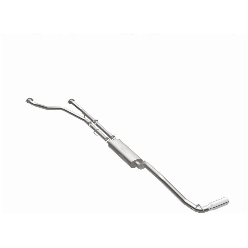 MagnaFlow CatBack 07-15 Nissan Titan V8 LGAS/LFLEX Single MF Polished Stainless Exhaust - 19421