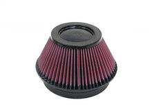 Load image into Gallery viewer, K&amp;N Universal Round Tapered Carbon Fiber Air Filter 6in Flg ID Centered/7.5in B OD/4.5in T OD/4in H - RP-4600