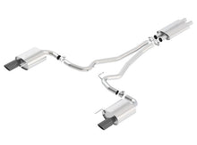 Load image into Gallery viewer, Borla Touring Cat-Back 15 Ford Mustang GT 5.0L V8 MT/AT 2.5in pipe Black 4in tip - 140589BC